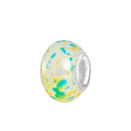 Resin Splash Ink Spacer Beads 14mm Large Hole 50pcs 5