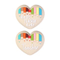 Silicone 3D Focal Beads Teacher Apple A+ Pencil 20pcs 10
