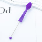 Beadable Lip Scrub Brushes Multi-functional