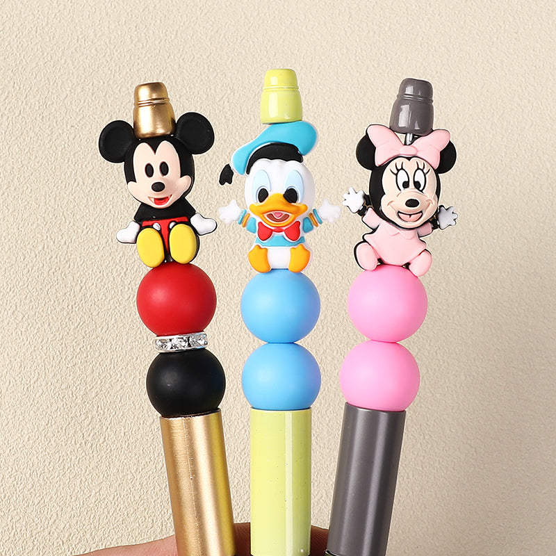 Silicone 3D Focal Beads Disney Sitting Baby Character Collection 20Pcs 6