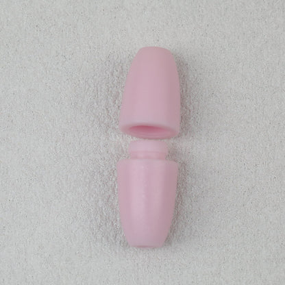 Breakaway Barrel Clasps Safety Connectors Colorful 100pcs 24.5mm - Light pink