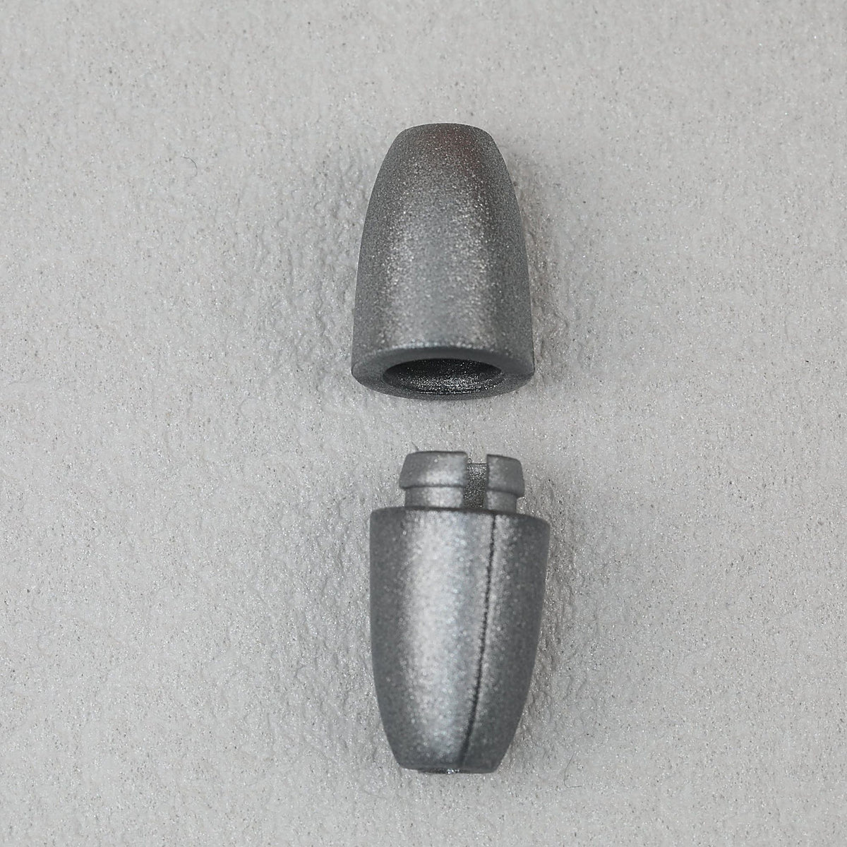 Breakaway Barrel Clasps Safety Connectors Colorful 100pcs 24.5mm - Gray