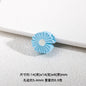 Bright Daisy Acrylic Flower Beads 14mm Round Shape 20pcs 13