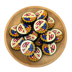 Silicone Focal Beads US Cow Peace Sign Sunflowers 20pcs 2