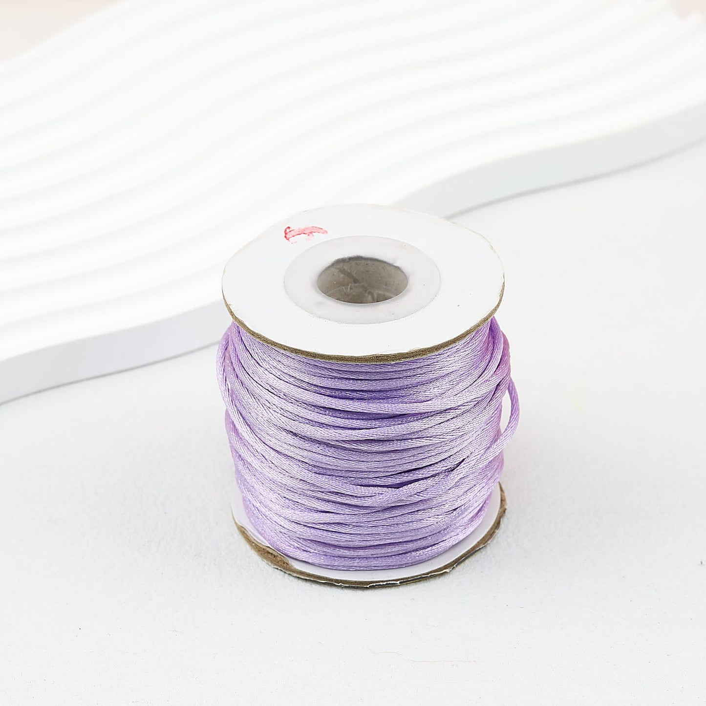 Nylon String Beading Cord 2mm Diameter Gold 38 Yards - #18 Light Purple