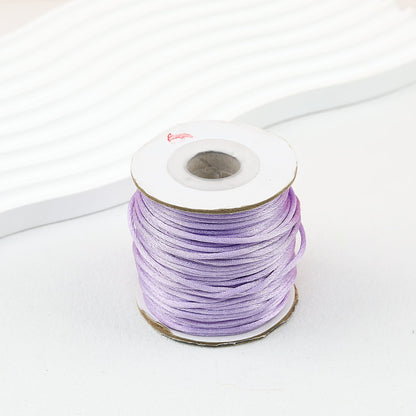 Nylon String Beading Cord 2mm Diameter Gold 38 Yards - #18 Light Purple