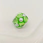 Embellished Bubblegum Beads 16mm Faceted Mini Pearl Paved 4pcs 8