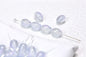 Iridescent Grape Shaped Resin Beads 8x10mm 100pcs 13