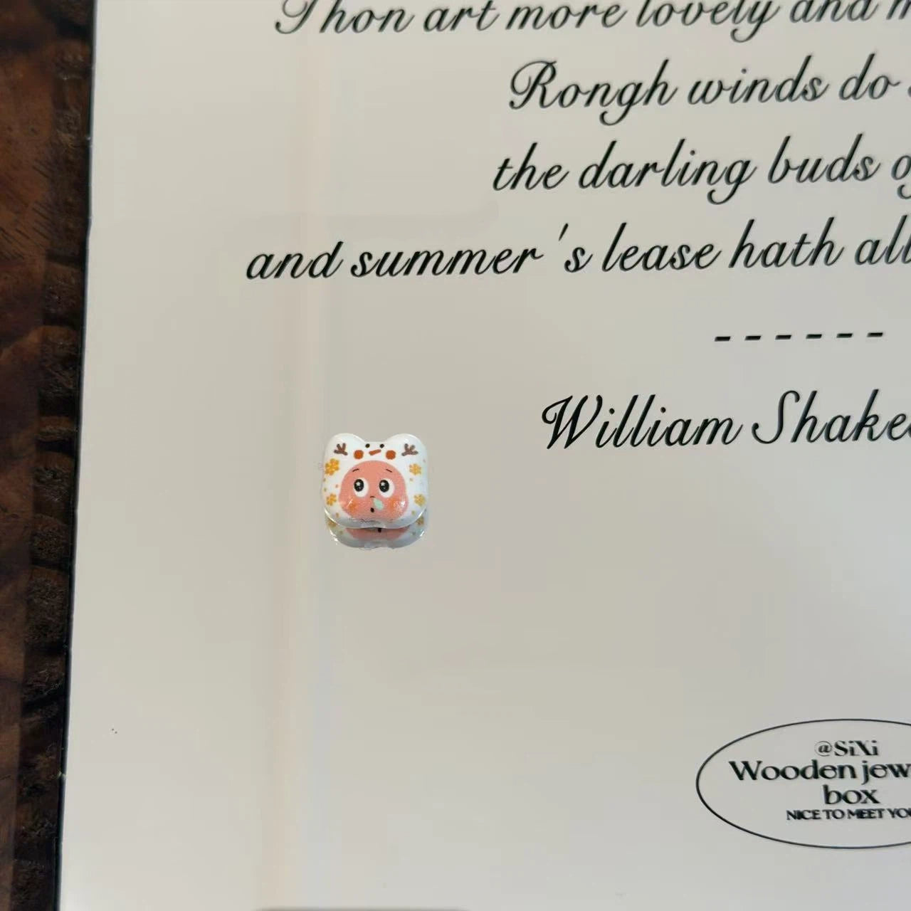 Twinkl Weaing Hats Acrylic Beads 15mm Novelty Mixed 20pcs 7