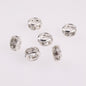Rhinestone Spacer Beads 12mm Large Hole Gem 50pcs 9