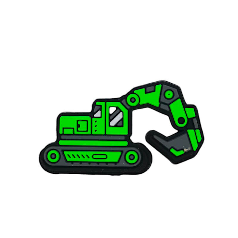 Silicone Focal Beads Excavator Machinery Detailed Arm and Bucket 3
