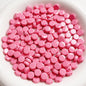 Flat Acrylic Beads 8mm Glossy Colorful Mixed 50pcs 4