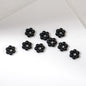 Floral Flower Shape 8mm Acrylic Spacer Beads 50pcs 10