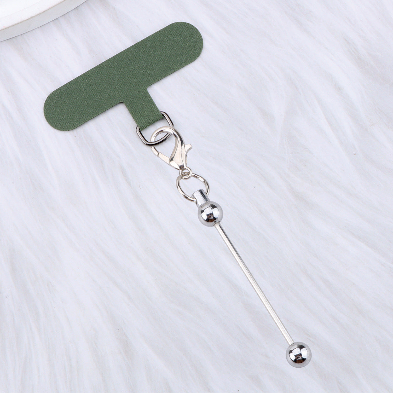 Beadable Plastic Tether Tabs With Bars