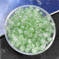 Crackle Flower Glass Beads 8mm Soft Purple Blue Gradient 3 Strands 18