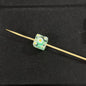 Daisy Pattern Acrylic Square Beads 14mm Pastel Colors 10pcs 2