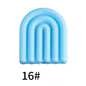 Color Arch Silicone Beads Minimalist Door Design 20pcs 9