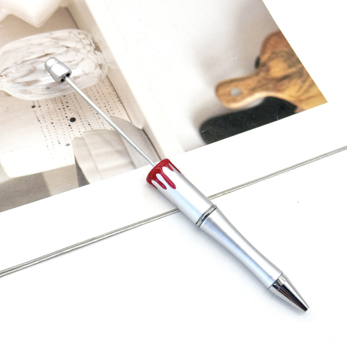 Beadable Pen Halloween Bloodprint Morandi Candy Color 8