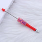 Star Sequin Creative Beadable Pen Plastic 13