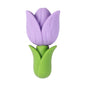Silicone 3D Focal Beads Tulip Detailed Petals Vibrant Colors 20pcs 12
