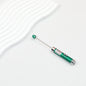 Beadable LED Flashlight Aluminum Alloy Laser Infrared Banknote Verification - 5-Green