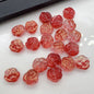 Czech Glass Beads Flower 13mm Multicolor Assorted 100pcs