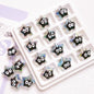 Glow Star Acrylic Beads 19mm Light In The Dark 5pcs 7