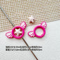 Wand Metal Beads Painted Anime Style Alloy 10pcs 9