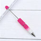 Creative DIY Candy Color Matching Rhinestones Beadable Pen 13