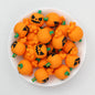 Halloween Pumpkin Man 3D Silicone Focal Beads 20 pcs