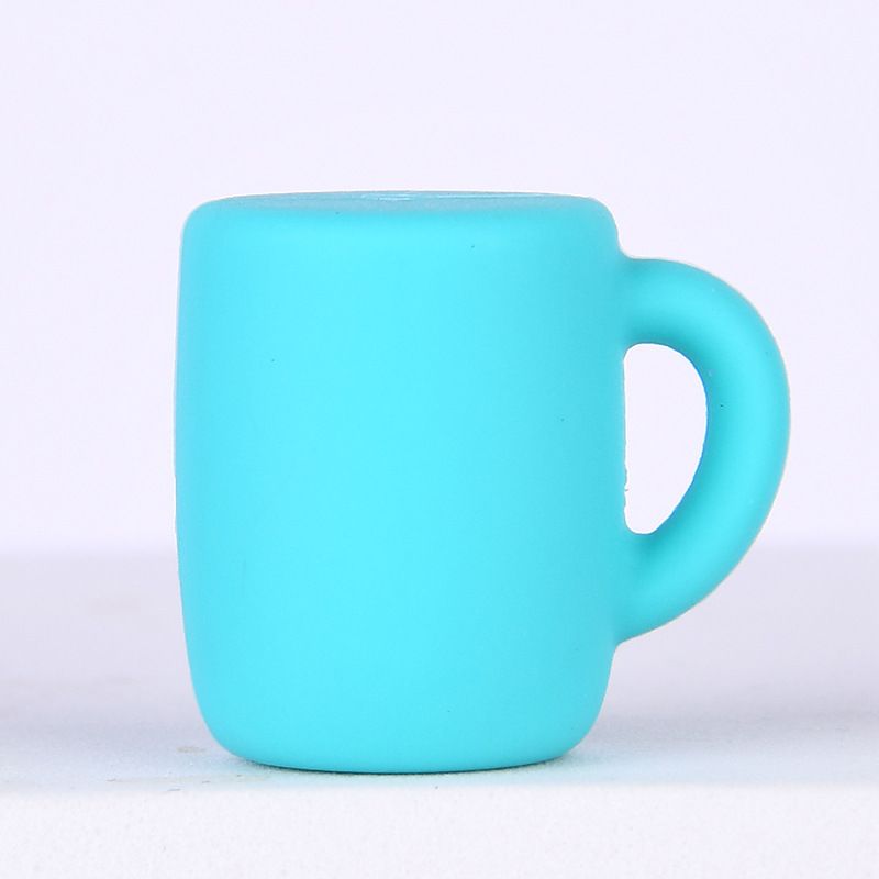 Silicone Focal Beads Cup Miniature Mug Handle Design 20pcs 11