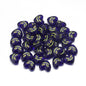 Acrylic Heart Beads 15x12mm Demon Smiling Face Glossy 20pcs 8