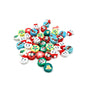 Animal and Plant Series Flat Clay Beads Colorful Polymer 100pcs 6