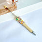 Creative Animal Cartoon Patch Rainbow Heart Beadable Pen 19