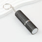 Rhinestone Perfume Spray Bottle Keychain Zinc Alloy 5ml Pink