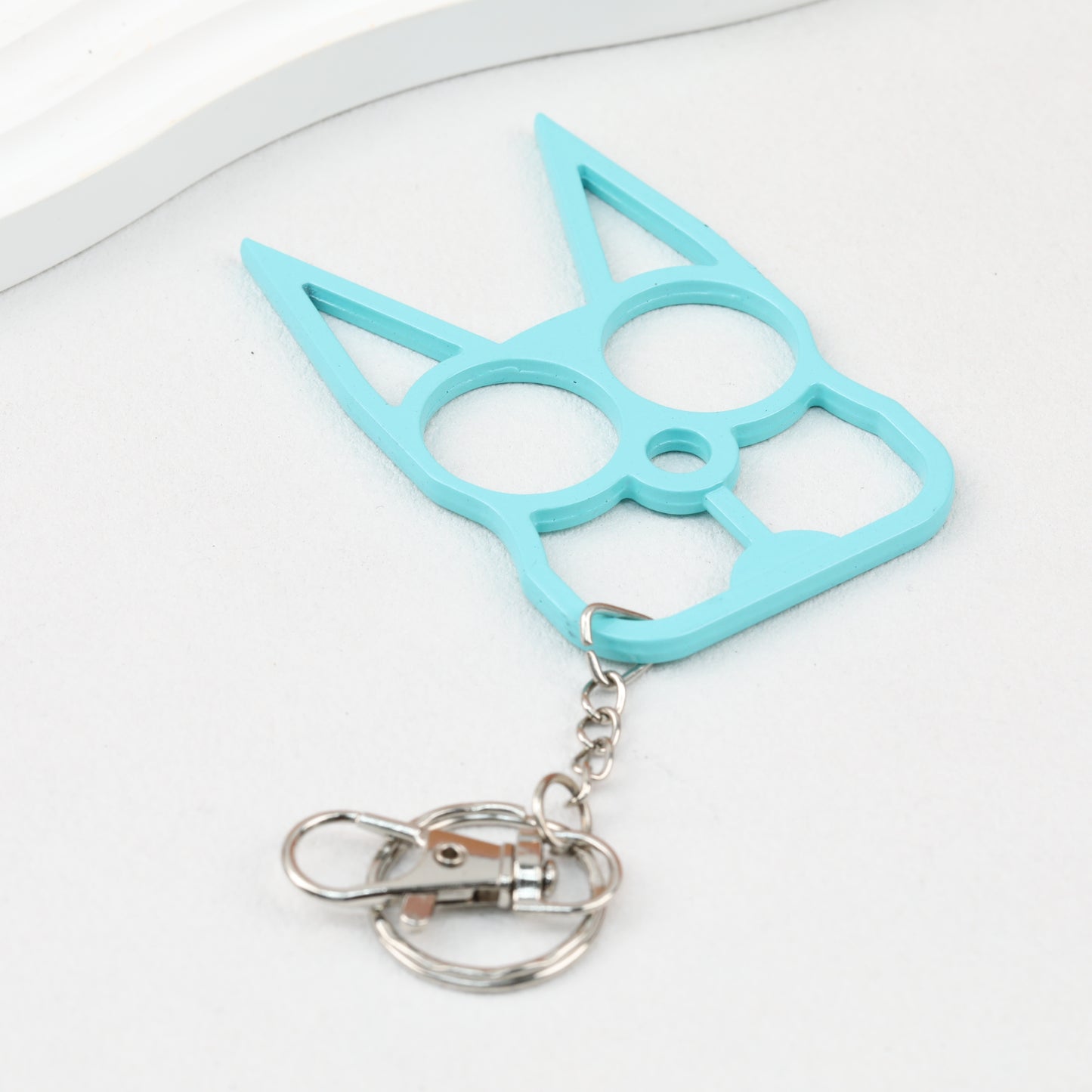 Self Defense Keychain Zinc Alloy Dual Pointed Multi Functional