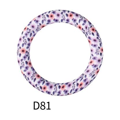 65mm Printing circular silicone rings 80
