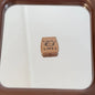 Square Acrylic Beads 20mm Puppy and Cat Coffee Brown 10pcs 4