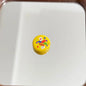 Flat Circus Pattern Acrylic Tube Beads 18mm Mixed Colors 20pcs 6
