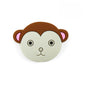 Silicone Focal Beads Monkey Face Rounded Ears 20pcs 8