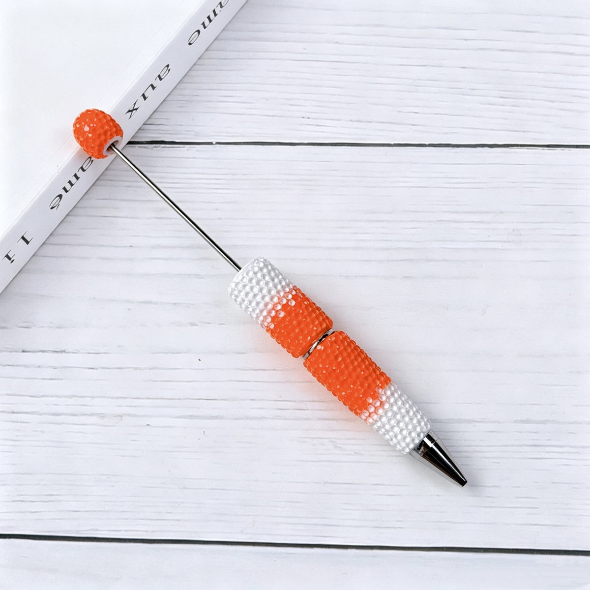 Gradient Candy Color Beadable Pen with Full Rhinestones 22