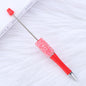 Beadable Pen with Stardust Glitter Plastic 24
