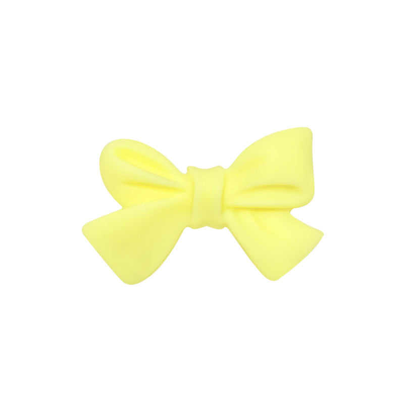 Colorful Bow Silicone Focal Beads 20 pcs 13