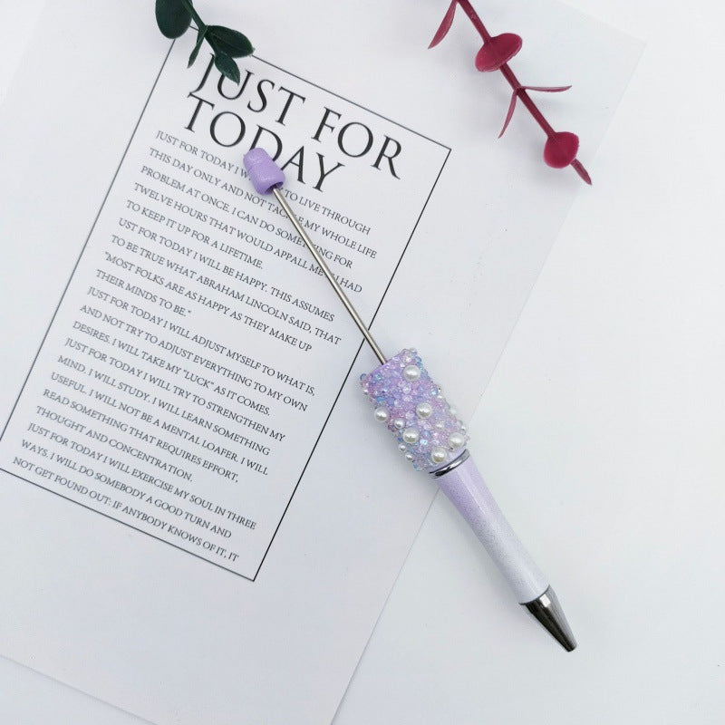 DIY Sugar Pearl Starry Sky Beadable Pen 11