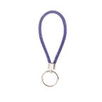 Diamond Wristlet Keychain Metal Flexible Loop Multiple Colors 7