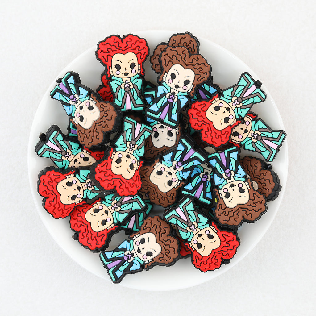 Halloween Witch Winnifried Sanderson Silicone Focal Beads 20pcs 2