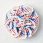 USA Flag Bull Head Silicone Focal Beads Independence Day  20pcs
