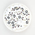 3D Halloween Red Eyes Skull Silicone Focal Beads 20Pcs 2