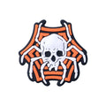 Silicone Focal Beads Halloween Spider Skeleton Spider Web Design 20pcs