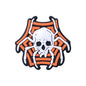 Silicone Focal Beads Halloween Spider Skeleton Spider Web Design 20pcs